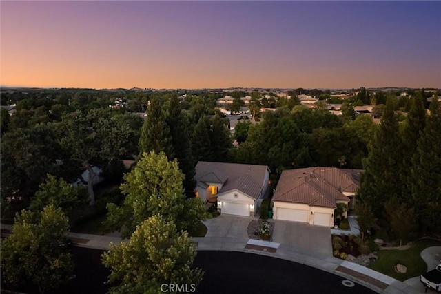 1044 Sleepy Hollow Rd, Paso Robles, CA 93446 - aerial view at dusk