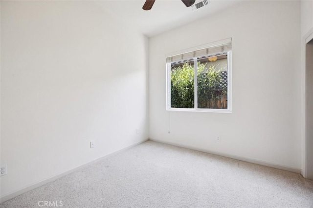 1044 Sleepy Hollow Rd, Paso Robles, CA 93446 - spare room featuring ceiling fan and light colored carpet