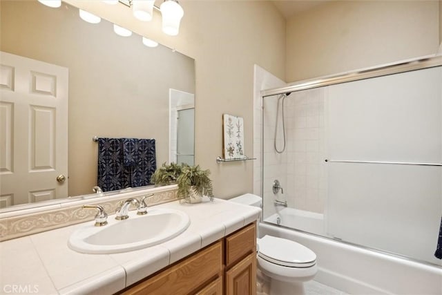 1044 Sleepy Hollow Rd, Paso Robles, CA 93446 - bathroom featuring vanity and shower / bath combination with glass door