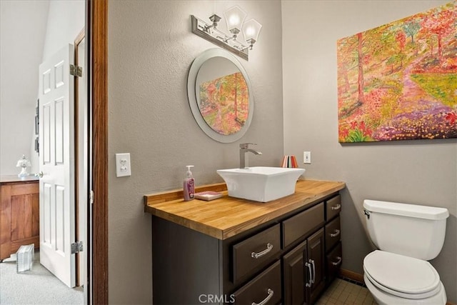 21658 W Buckthorne Dr, Cedarpines Park, CA 92322 - bathroom featuring vanity and toilet
