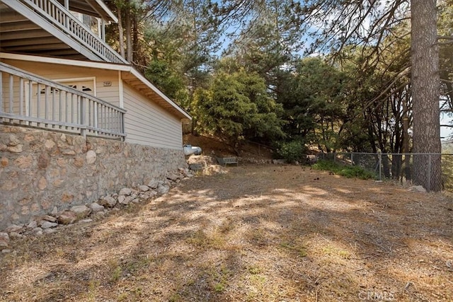 21658 W Buckthorne Dr, Cedarpines Park, CA 92322 - view of yard featuring a balcony