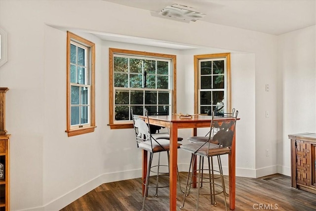 21658 W Buckthorne Dr, Cedarpines Park, CA 92322 - dining room with wood finished floors