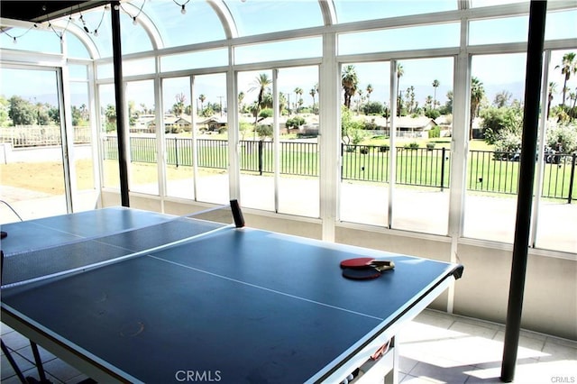 43340 Illinois, Palm Desert, CA 92211 - rec room featuring tile patterned floors
