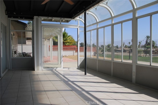43340 Illinois, Palm Desert, CA 92211 - unfurnished sunroom featuring plenty of natural light