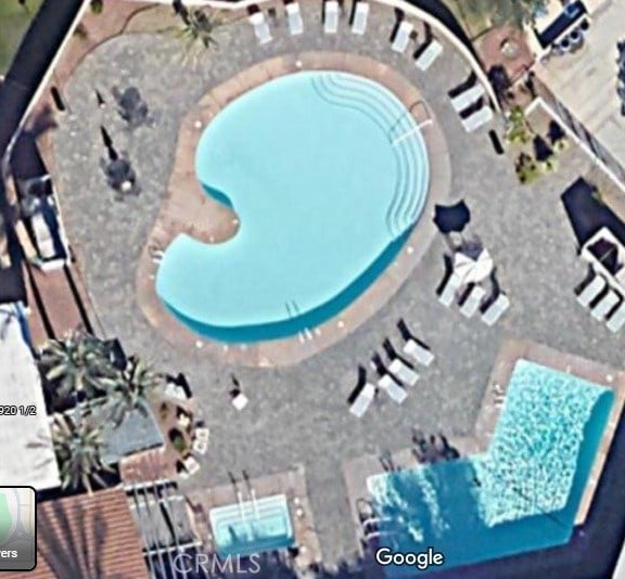 43340 Illinois, Palm Desert, CA 92211 - bird's eye view