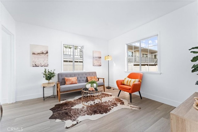 765 Loma Ave Unit 769, Long Beach, CA 90804 - living area with wood finished floors and baseboards