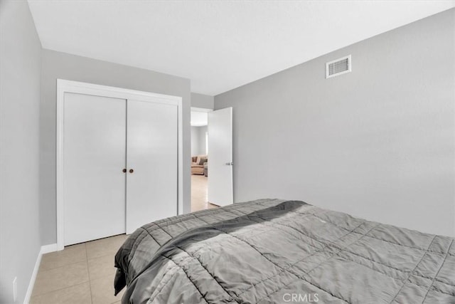 15728 Stevens Ave, Bellflower, CA 90706 - bedroom featuring a closet and light tile patterned floors