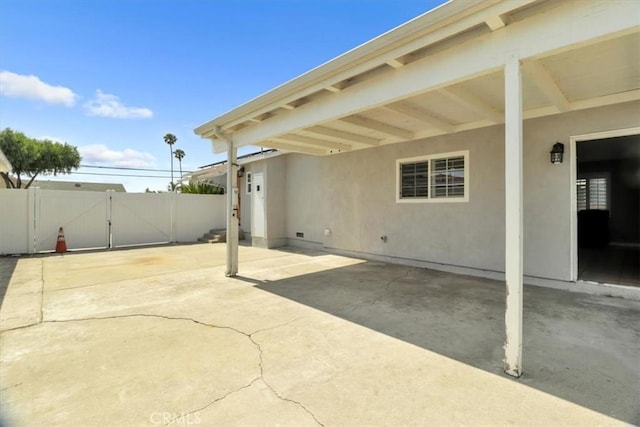 15728 Stevens Ave, Bellflower, CA 90706 - view of patio / terrace with a gate