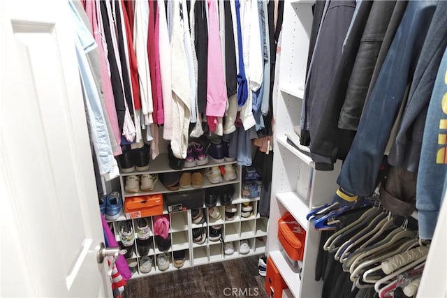 7262 Yellowtail Dr Unit 206, Huntington Beach, CA 92648 - spacious closet featuring wood finished floors