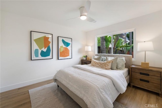 44 Seton Rd, Irvine, CA 92612 - bedroom featuring wood finished floors and ceiling fan