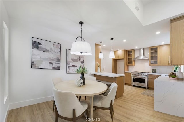 44 Seton Rd, Irvine, CA 92612 - dining room featuring light wood-type flooring and recessed lighting