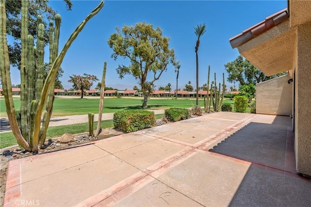 40316 Bay Hill Way, Palm Desert, CA 92211 - view of patio with view of golf course