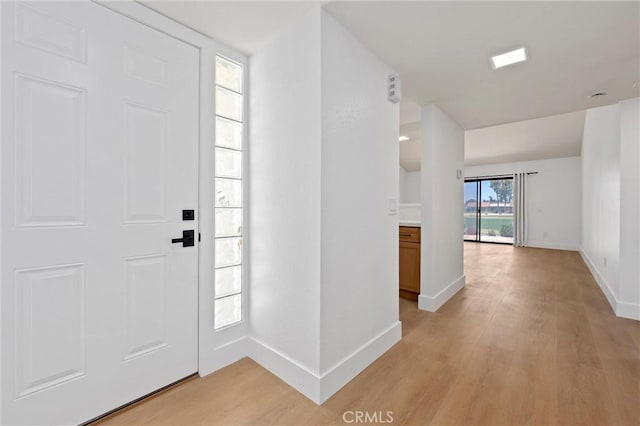 40316 Bay Hill Way, Palm Desert, CA 92211 - foyer entrance featuring light wood-style floors