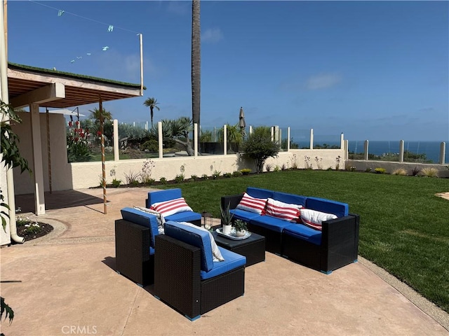 83 Palm Beach Ct, Dana Point, CA 92629 - view of patio with an outdoor hangout area