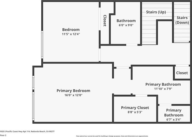 1920 S Pacific Coast Hwy, Redondo Beach, CA 90277 - view of home floor plan