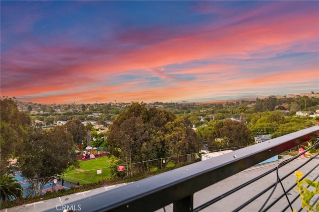 1920 S Pacific Coast Hwy, Redondo Beach, CA 90277 - view of balcony at dusk