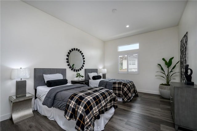4557 Don Timoteo Dr, Los Angeles, CA 90008 - bedroom with wood finished floors and recessed lighting