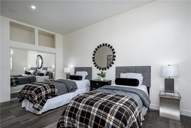 4557 Don Timoteo Dr, Los Angeles, CA 90008 - bedroom featuring wood finished floors and baseboards