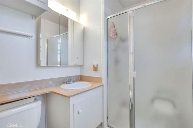 9452 El Valle Ave, Fountain Valley, CA 92708 - bathroom with a stall shower and vanity