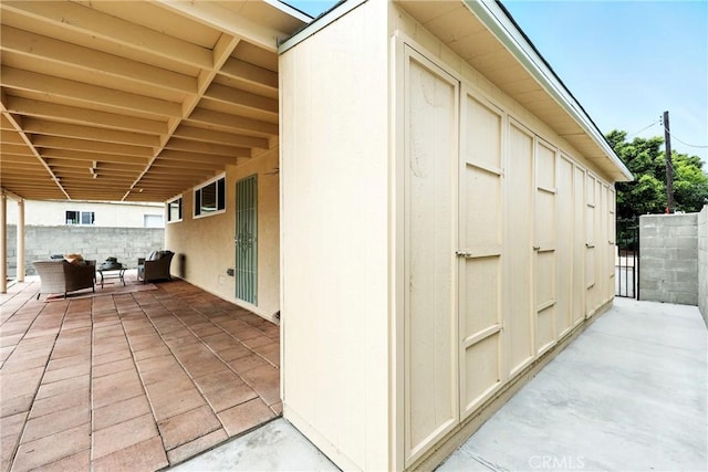 1446 Ravenna Ave, Wilmington, CA 90744 - view of patio / terrace featuring an outdoor living space