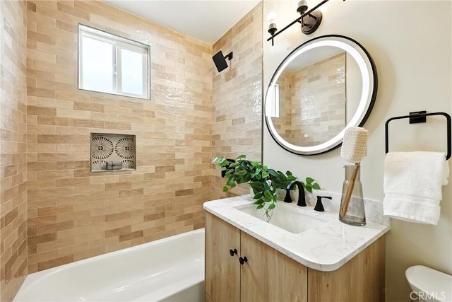 1446 Ravenna Ave, Wilmington, CA 90744 - bathroom with vanity and shower / washtub combination