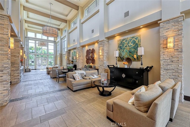 6792 Vanderbilt St, Chino, CA 91710 - community lobby featuring a high ceiling