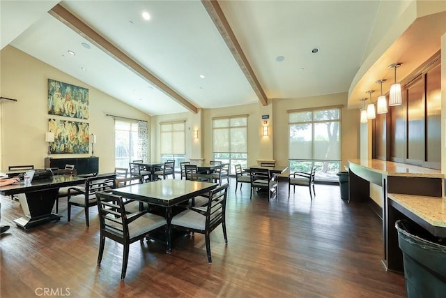 6792 Vanderbilt St, Chino, CA 91710 - dining space with dark wood-style flooring