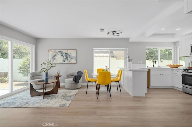 6923 Lamar Ct, Rancho Cucamonga, CA 91701 - living area with light wood-style flooring