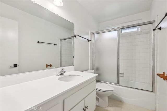 740 Great Bend Dr, Diamond Bar, CA 91765 - bathroom with vanity, shower / bath combination with glass door, and tile patterned flooring