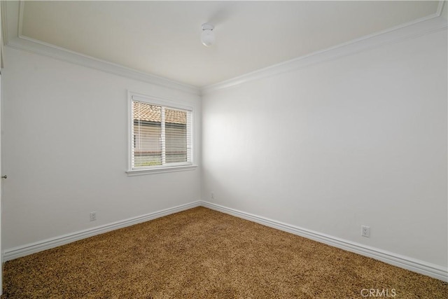 30221 Lands End Pl, Canyon Lake, CA 92587 - carpeted spare room featuring crown molding and baseboards