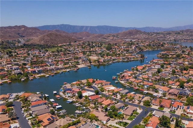 30221 Lands End Pl, Canyon Lake, CA 92587 - view of property location with nearby suburban area and a water and mountain view