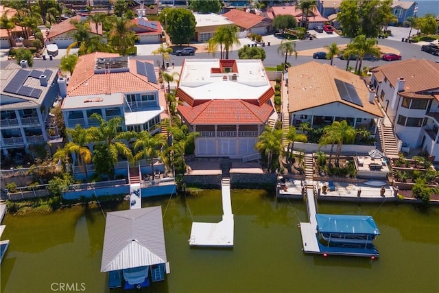 30221 Lands End Pl, Canyon Lake, CA 92587 - aerial view of residential area featuring a nearby body of water