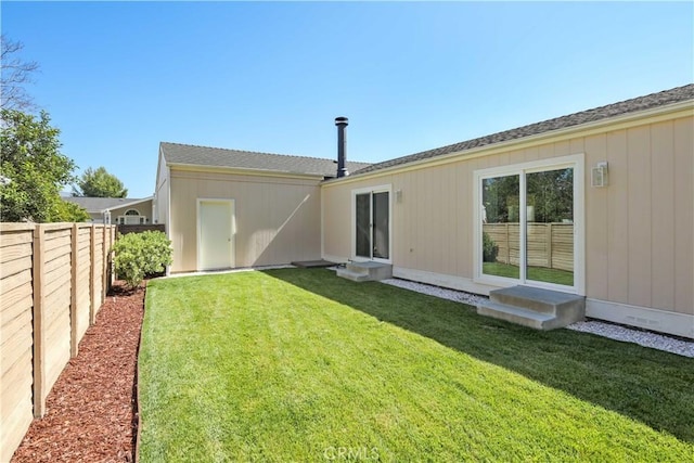 20197 Canyon View Dr, Canyon Country, CA 91351 - rear view of property with entry steps