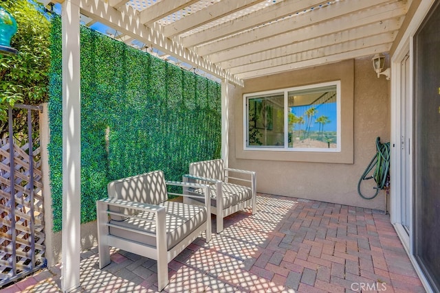 23851 Catamaran Way Unit 1, Laguna Niguel, CA 92677 - view of patio featuring a pergola