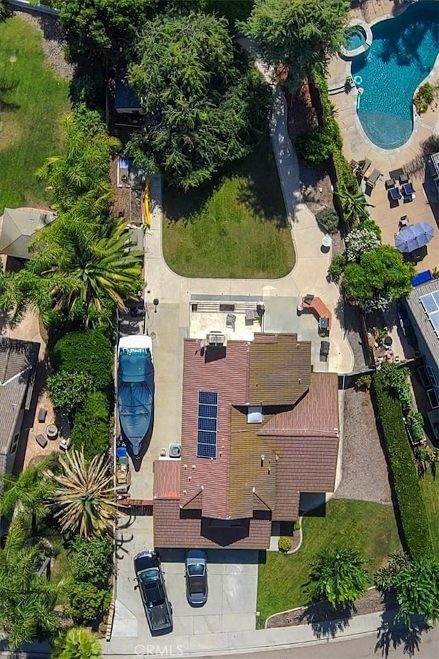 5963 Rio Valle Dr, Bonsall, CA 92003 - aerial view of property's location with a pool area