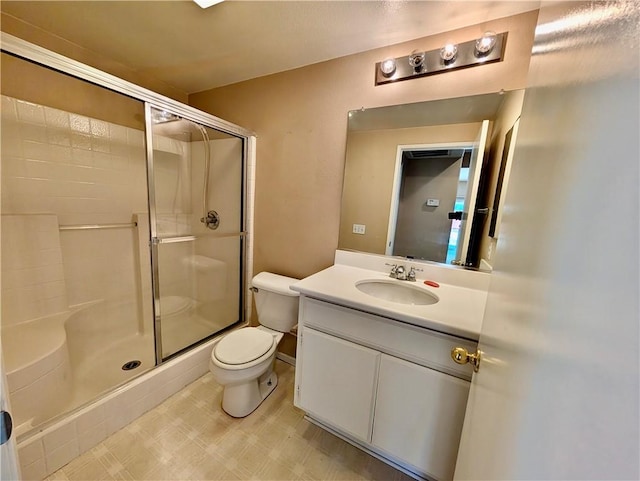 9510 Nickellaus Ct, Corona, CA 92883 - bathroom featuring a stall shower and vanity
