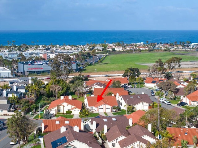 6767 Camino Del Prado, Carlsbad, CA 92011 - aerial view of residential area with a large body of water