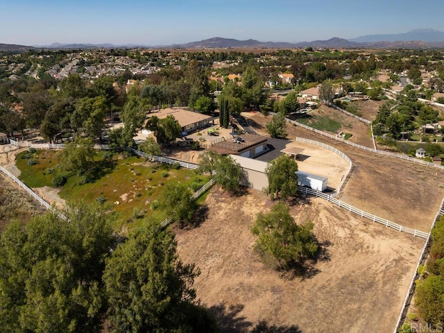 31755 Rancho Vista Rd, Temecula, CA 92592 - aerial view of property's location with a mountainous background
