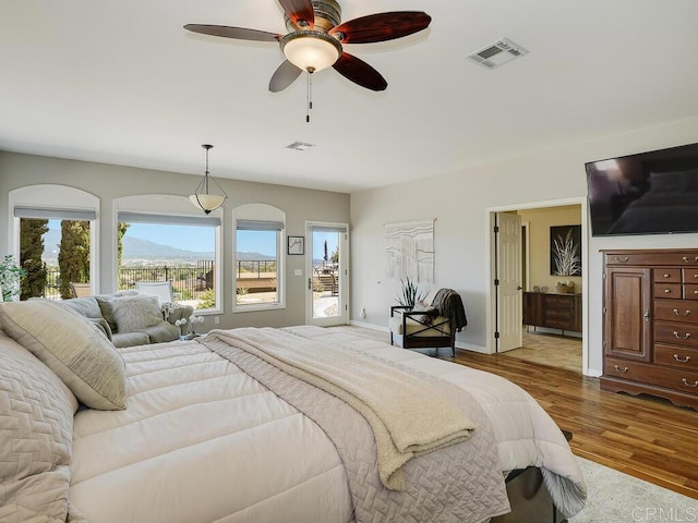 31755 Rancho Vista Rd, Temecula, CA 92592 - bedroom with wood finished floors and ensuite bath