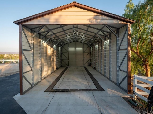 31755 Rancho Vista Rd, Temecula, CA 92592 - view of vehicle parking featuring a detached carport