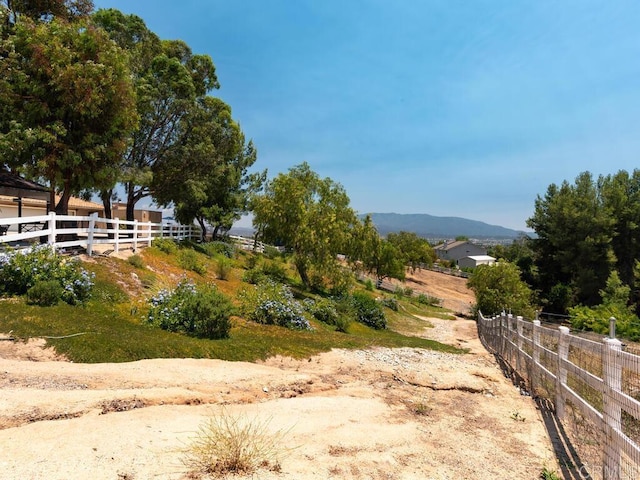 31755 Rancho Vista Rd, Temecula, CA 92592 - view of yard with a mountain view
