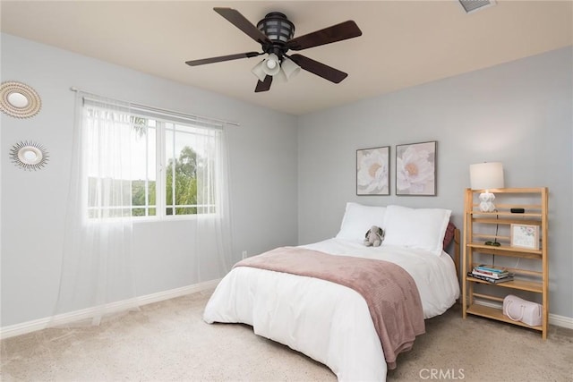 25919 Matlin Rd, Ramona, CA 92065 - bedroom featuring carpet and a ceiling fan