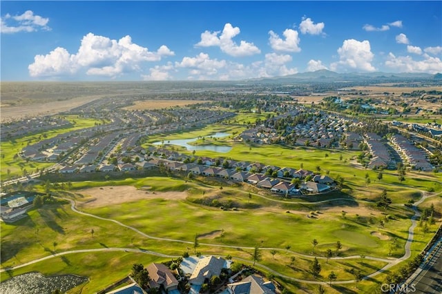 19128 Cedar Dr, Apple Valley, CA 92308 - view of property location with a water and mountain view, nearby suburban area, and a golf course