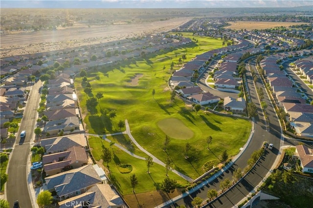 19128 Cedar Dr, Apple Valley, CA 92308 - aerial view of property and surrounding area with nearby suburban area and a golf course