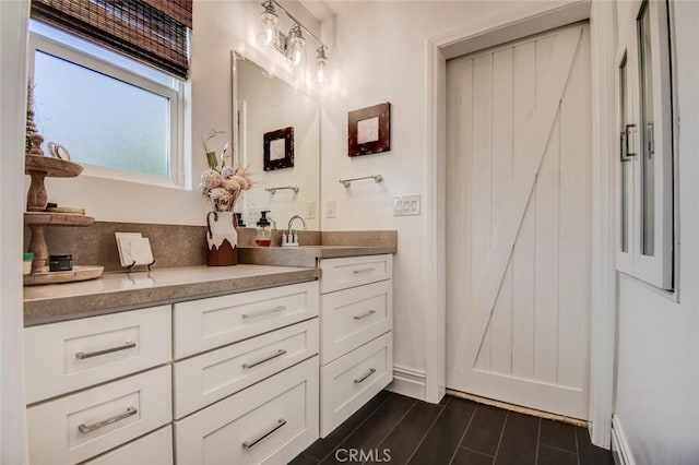 5101 Caspian Cir, Huntington Beach, CA 92649 - bathroom featuring vanity and wood finished floors