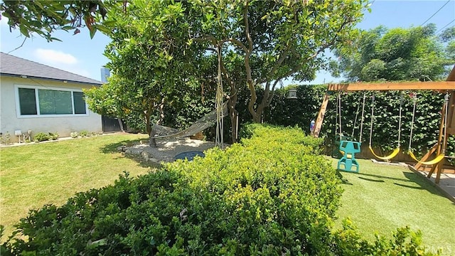 143 Warren Ave, Santa Paula, CA 93060 - fenced backyard featuring a playground