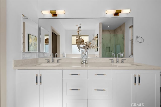 16221 Orizaba Ave, Paramount, CA 90723 - full bath with a shower stall and double vanity