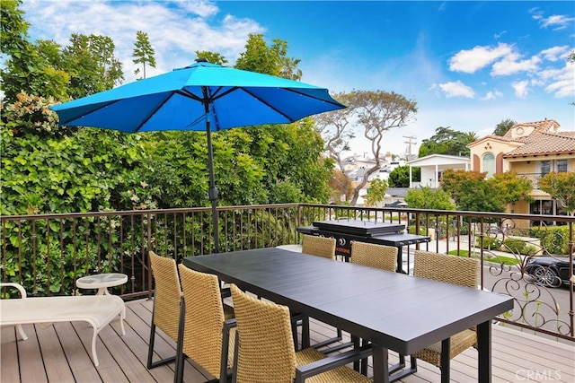 617 Iris Ave, Corona Del Mar, CA 92625 - deck featuring outdoor dining area