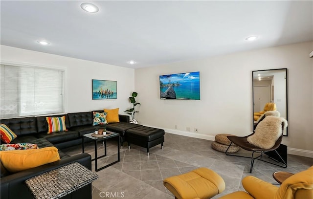 617 Iris Ave, Corona Del Mar, CA 92625 - living room with tile patterned floors and recessed lighting