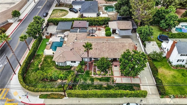 1115 E Sierra Madre Ave, Glendora, CA 91741 - drone / aerial view